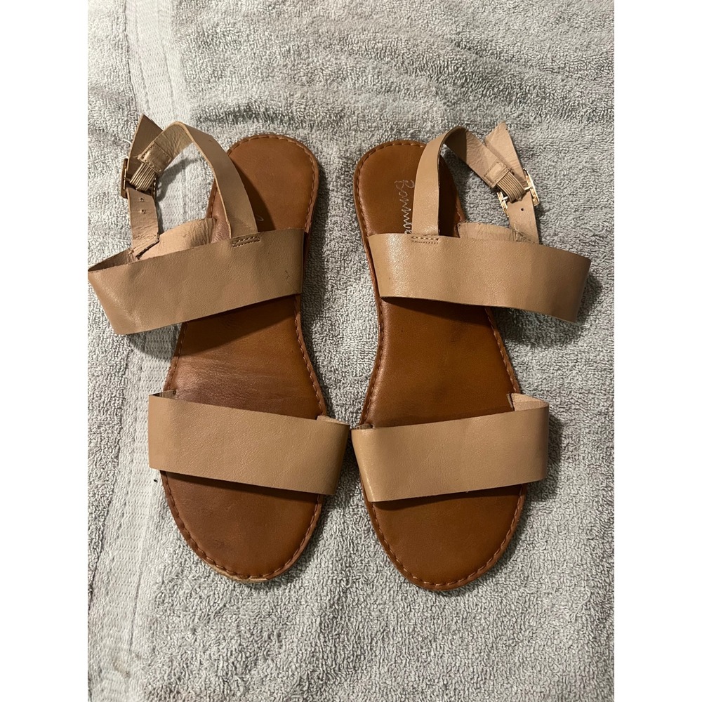 Bonnibel Womens Sandals Ankle Strap Tan 9